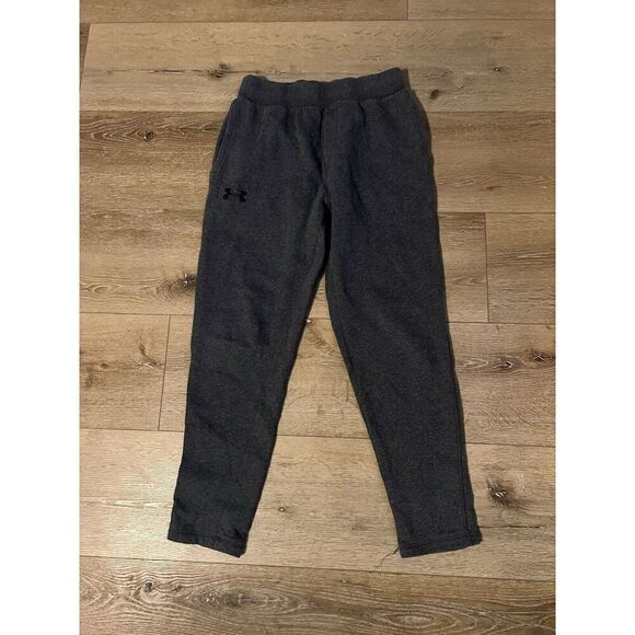 Under Armour Mens Gray Tapered Sweatpants Size Large ColdGear - Picture 1 of 3